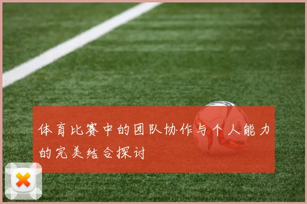 体育比赛中的团队协作与个人能力的完美结合探讨