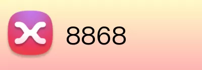 8868 logo